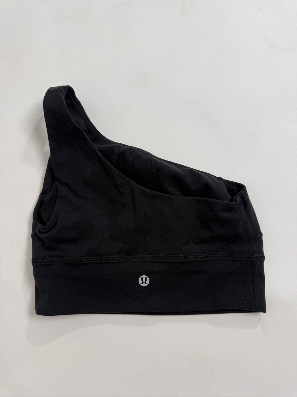 lululemon athletica Black One-Shoulder Sports Bra